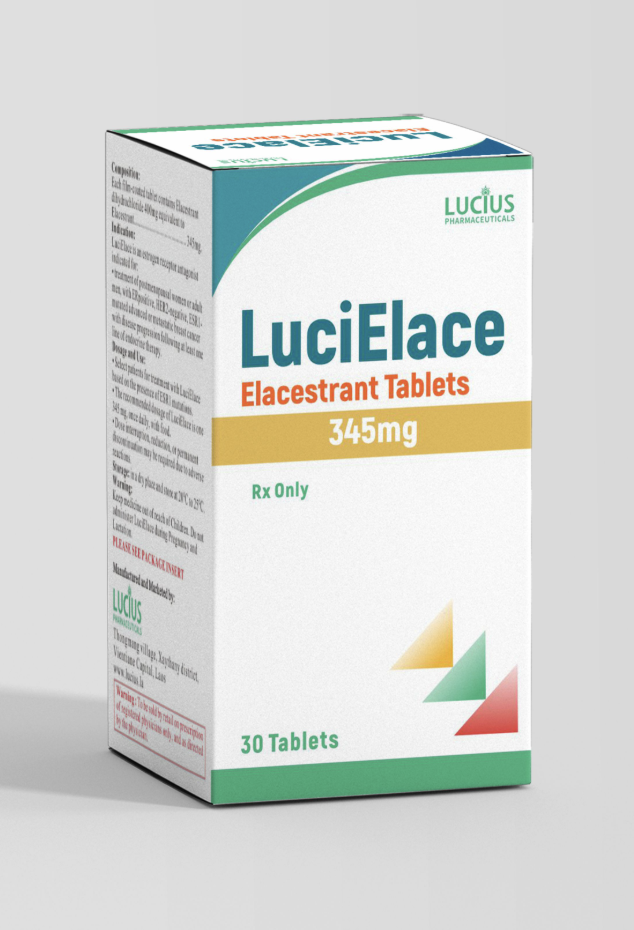 艾拉司群Elacestrant345mg说明书-老挝卢修斯lucius