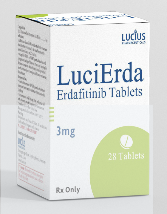 卢修斯lucius厄达替尼3mg(lucierda)Erdafitinib价格是多少?