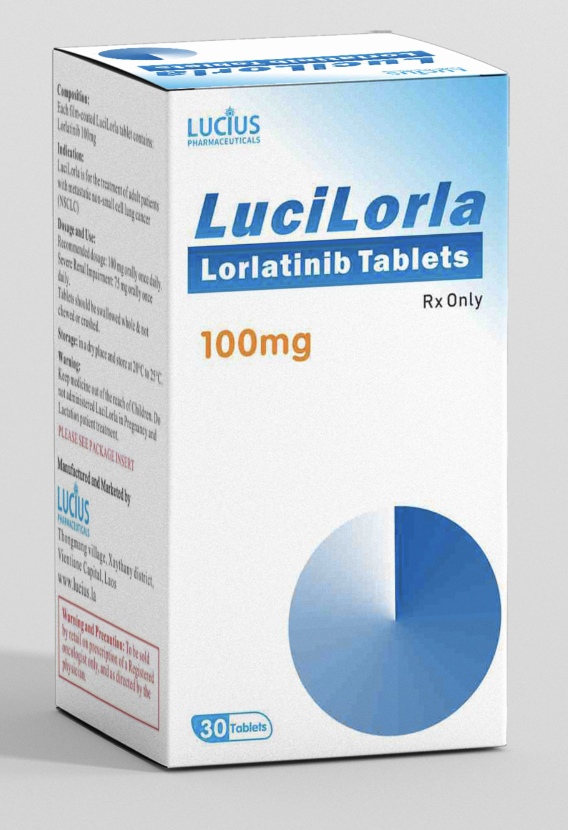 卢修斯lucius劳拉替尼100mg(lucilorla)Lorlatinib适应症和用法用量